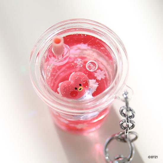 BT21 Брелок для ключей Minini Water Cherry Blossom ver.