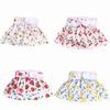 Washable Summer Floral Dog Diapers - Small Bichon Menstrual Safety Pants