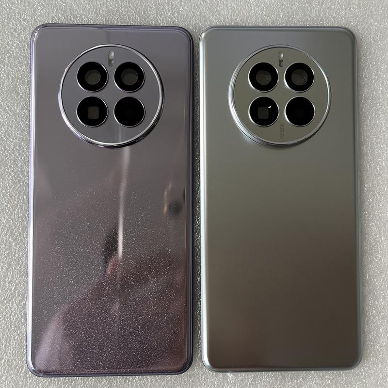 Для Mate 50 новая задняя крышка из закаленного стекла для HW Mate 50 задняя крышка батарейного отсека + рамка камеры + крышка вспышки