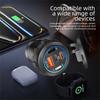 Автомобильное зарядное устройство USB с 2/3/4 портами PD QC 3.0 с вольтметром, адаптер розетки, водонепроницаемый для 12 В / 24 В автомобиля, квадроцикла, лодки, горячая распродажа