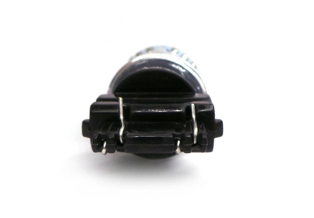 2 шт. светодиодная лампа 3157 P27/7W 12-24V CANBUS оранжево-красная, двухцветная, США, для бездорожья