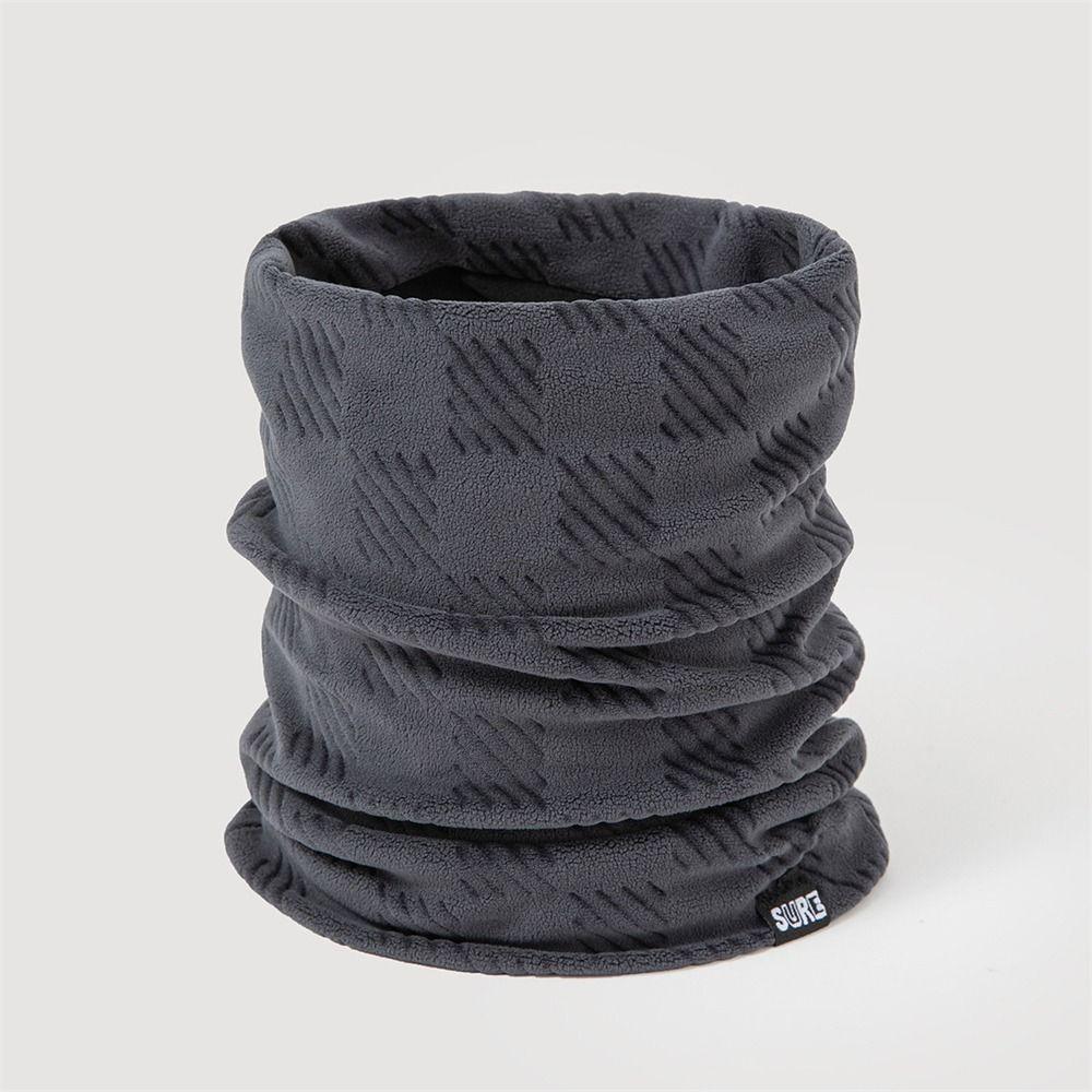 Plush Sport Scarf Soft Fleece Cold-proof Collar Versatile Neck Gaiter for Winter