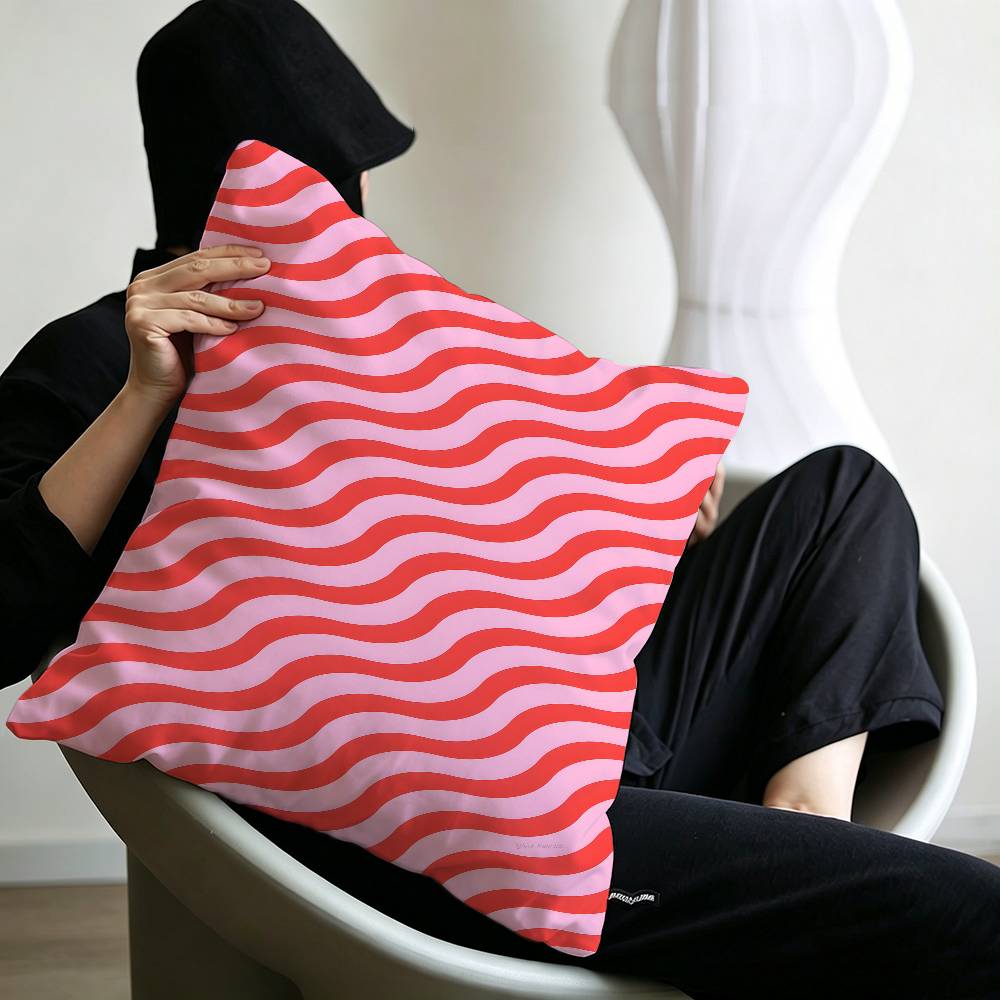 Art Abstract geometric Cushion Cover Car Throw Pillow Case For Sofa Car Christmas Gift xcm xcm