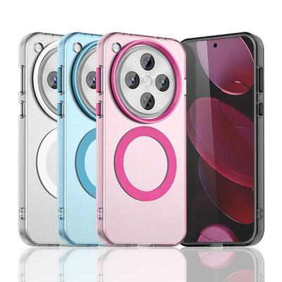 Для OPPO Find X8 Pro X 8 Магнитный чехол для беспроводной зарядки Magsafe для Find X8pro FindX8 Candy Полупрозрачный противоударный бампер из поликарбоната и ТПУ силикона