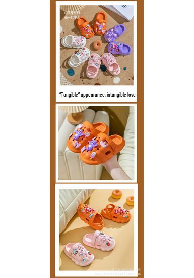 Женские летние перфорированные шлепанцы: Нескользящие, Мягкая подошва, Садовые и комнатные сандалии, Двустороннее ношение