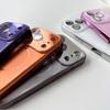 Plating For Magsafe Magnetic Phone Case For iPhone 17 16 15 14 13 Pro Max Wireless Charging Large Window Hard Armor Cover