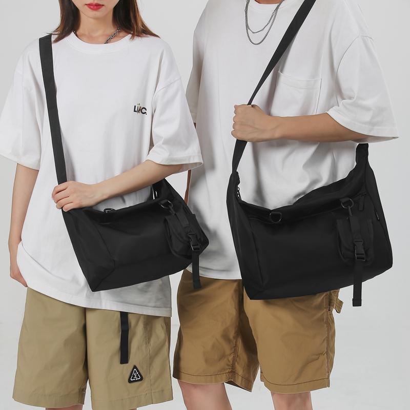 Small Square Bag Men's Shoulder Bag Couple's Crossbody Bag