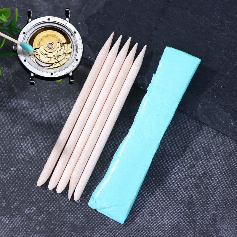 1 набор Чистящая резиновая замазка для часов, Очиститель, Чистящая глина для часового механизма, Инструмент для дезактивации и ремонта наручных часов, Аксессуар для часов