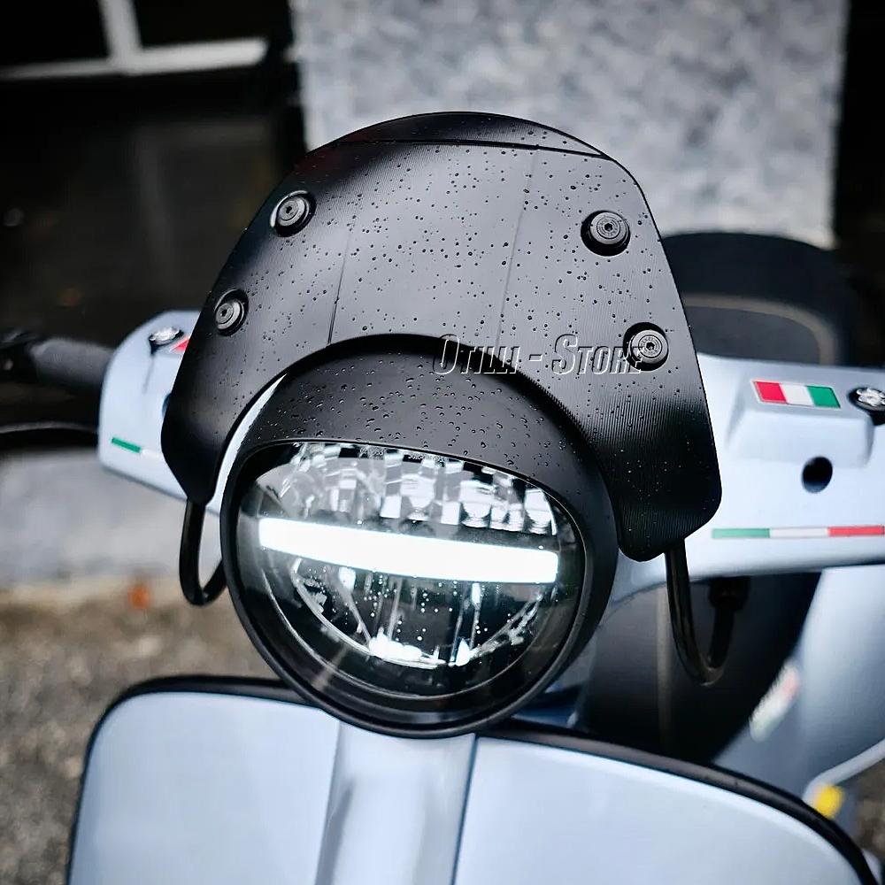 GTS300 Motorcycle Accessories Flyscreen For Vespa GTS Super 2018-2022 Front Windshield GTS 300 GTS 125 GTS SUPER Windscreen
