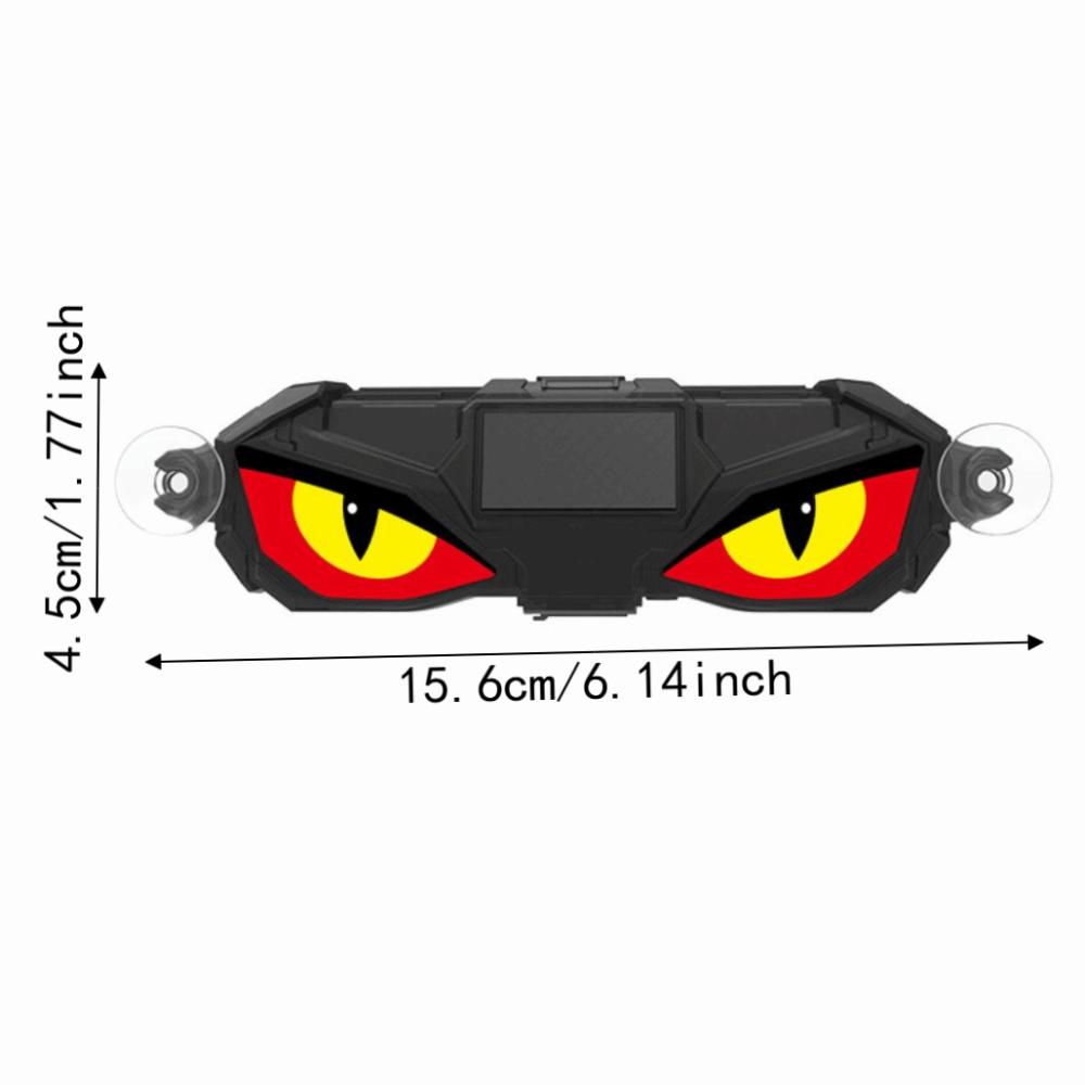 Creative Car Demon Eye Light Suction Cup Installation LED Atmosphere Light Universal