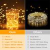LED Outdoor Solar Lamp String Lights Timing Fairy Holiday Christmas Party Garland Solar Garden Waterproof Decorative Lights