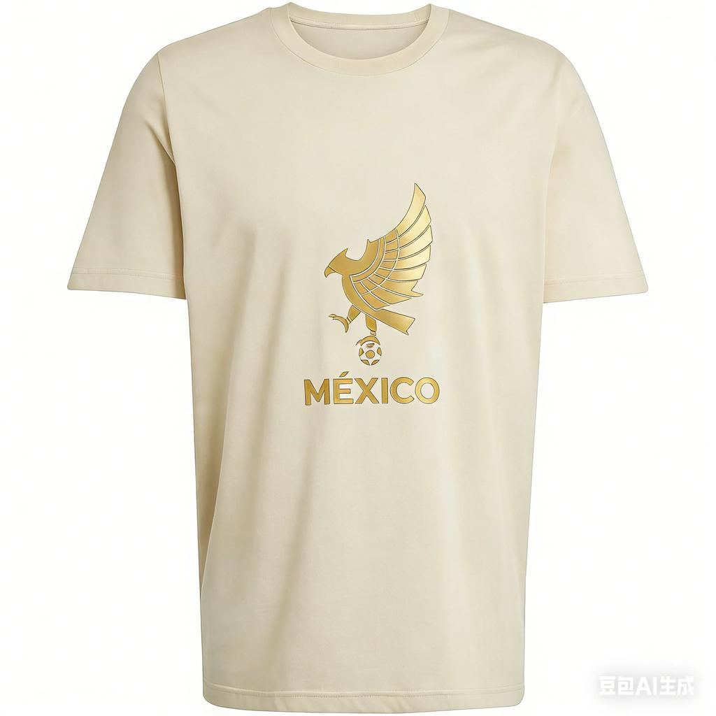 2026 Hot Sales Mexico Cotton T-shirt Men's and Women's New Summer Cotton Clothing Harajuku Fashion Round Neck Short Sleeve Top