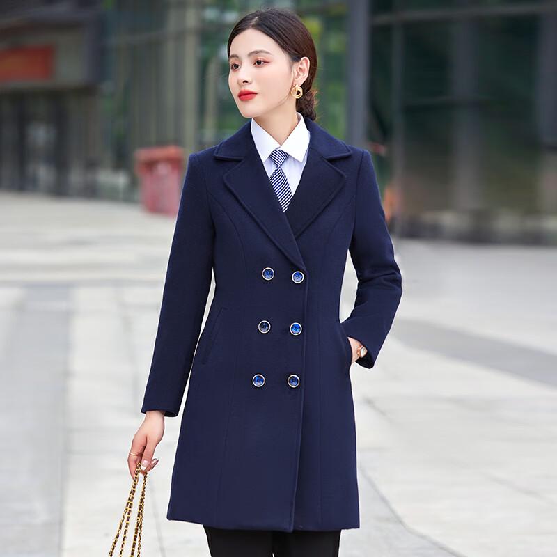 Women's Professional Wool Blend Uniform Coat