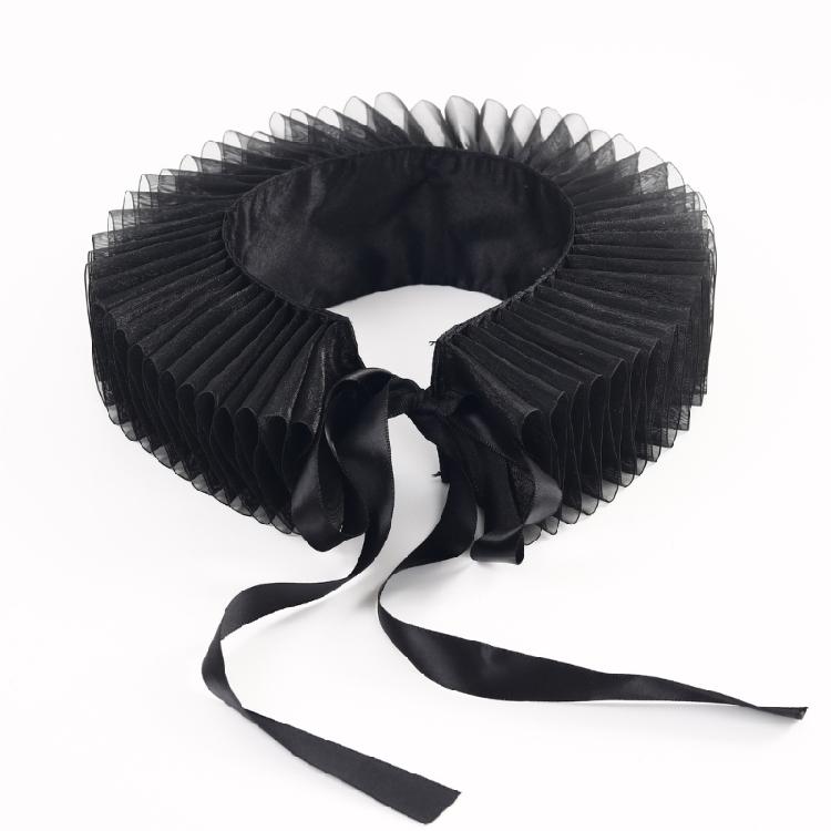 Wrist Cuffs Ruffled Collar Perfect For Cosplay, Stage Performances, And Costume Parties Halloween Photo Props