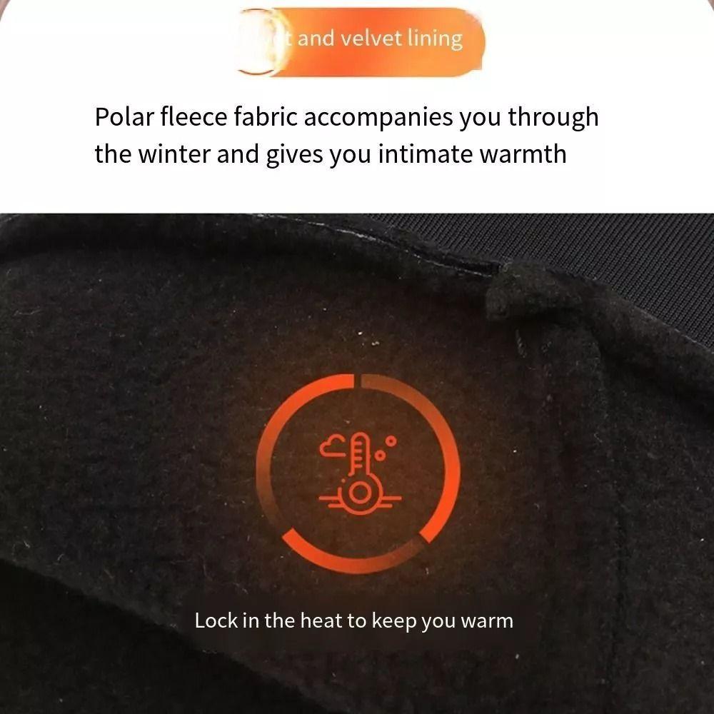 Сенсорные велосипедные перчатки Двухслойные лыжные перчатки Унисекс Зимние перчатки