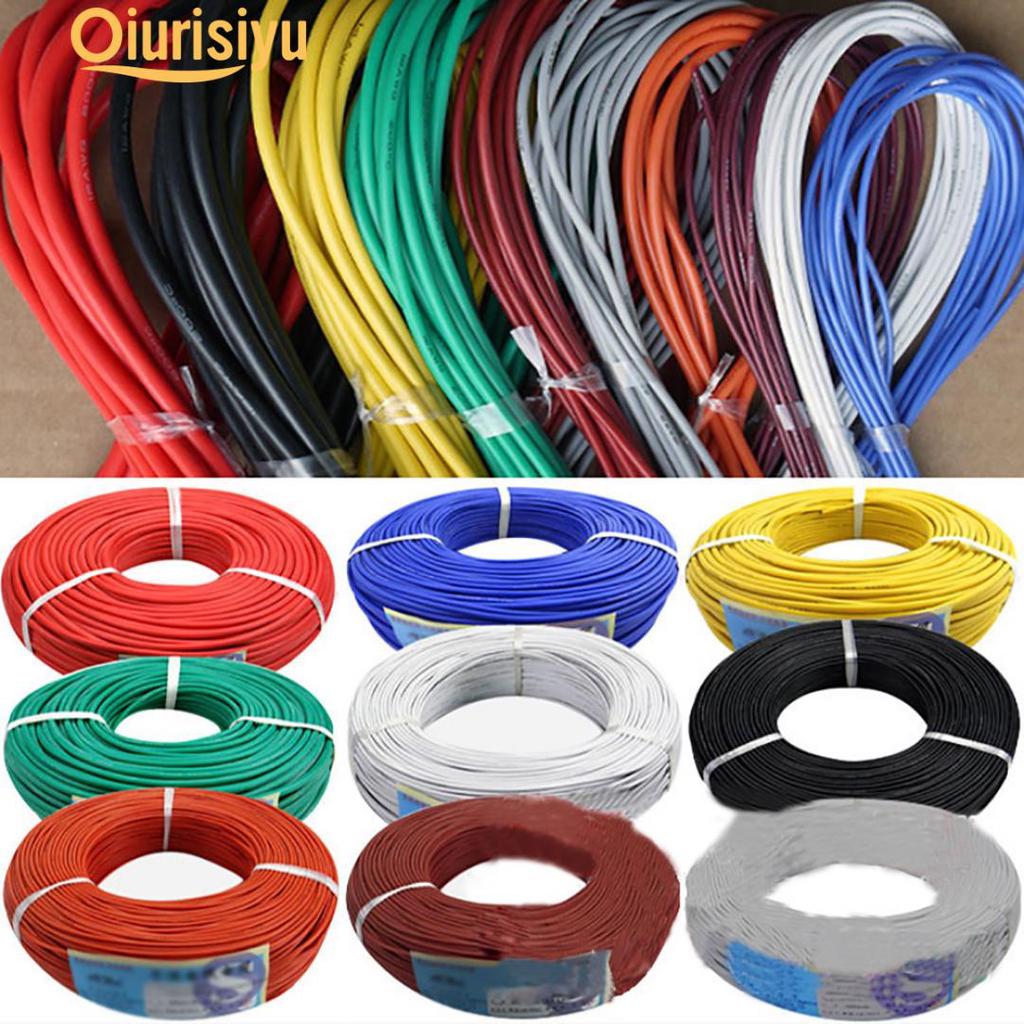 Гибкий силиконовый электропровод 30/28/26/24/22/20 AWG, 5м