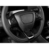 Car Steering Wheel Horn Button Panel Trim For Ford Mach-E - Bright Black