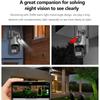 8MP 4K Wi-Fi камера с двумя объективами, защита безопасности, водонепроницаемая камера видеонаблюдения, полицейская световая сигнализация, IP-камера