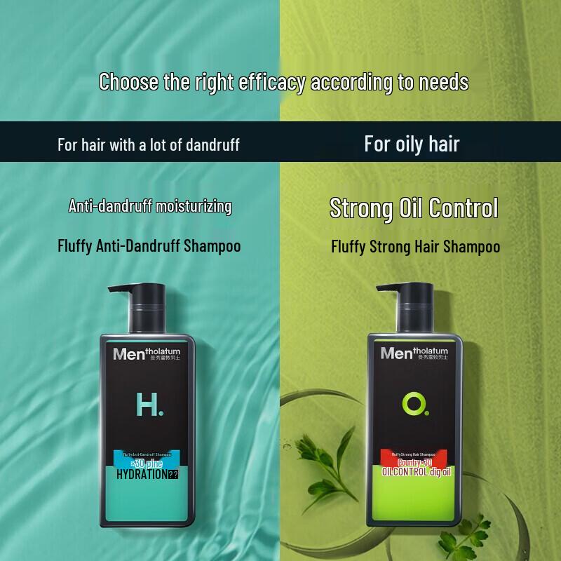 Mentholatum Men's Volumizing Anti-Dandruff Shampoo