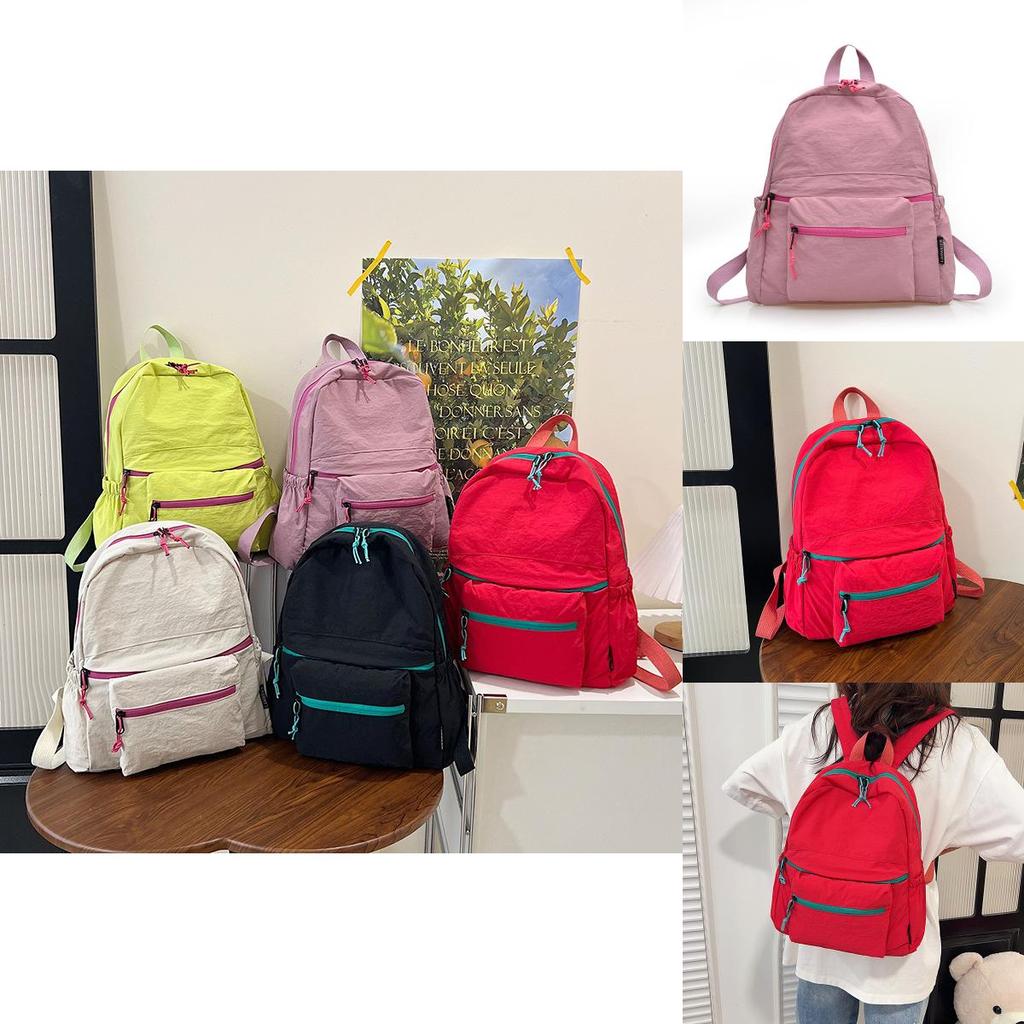 Trendy Fashion Backpack With Polyester Lining And Seam Stitching For Travel And School