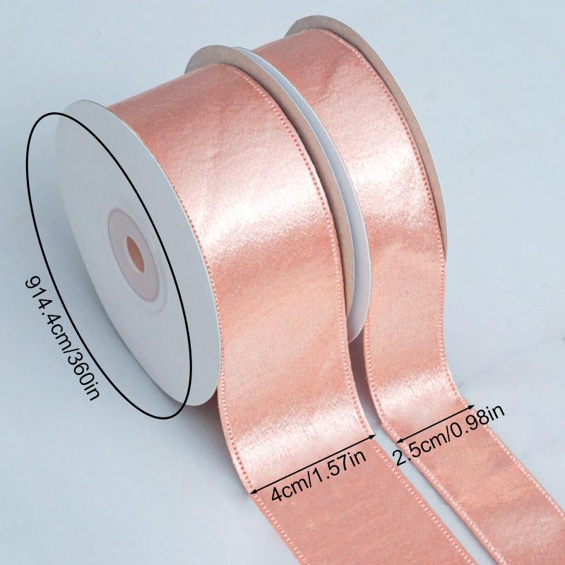 1 шт. бант материал яркий шелковый блестящий лента для вечеринок подарки свадебные цветочные гирлянды упаковка DIY атласная лента подарочная коробка руководство