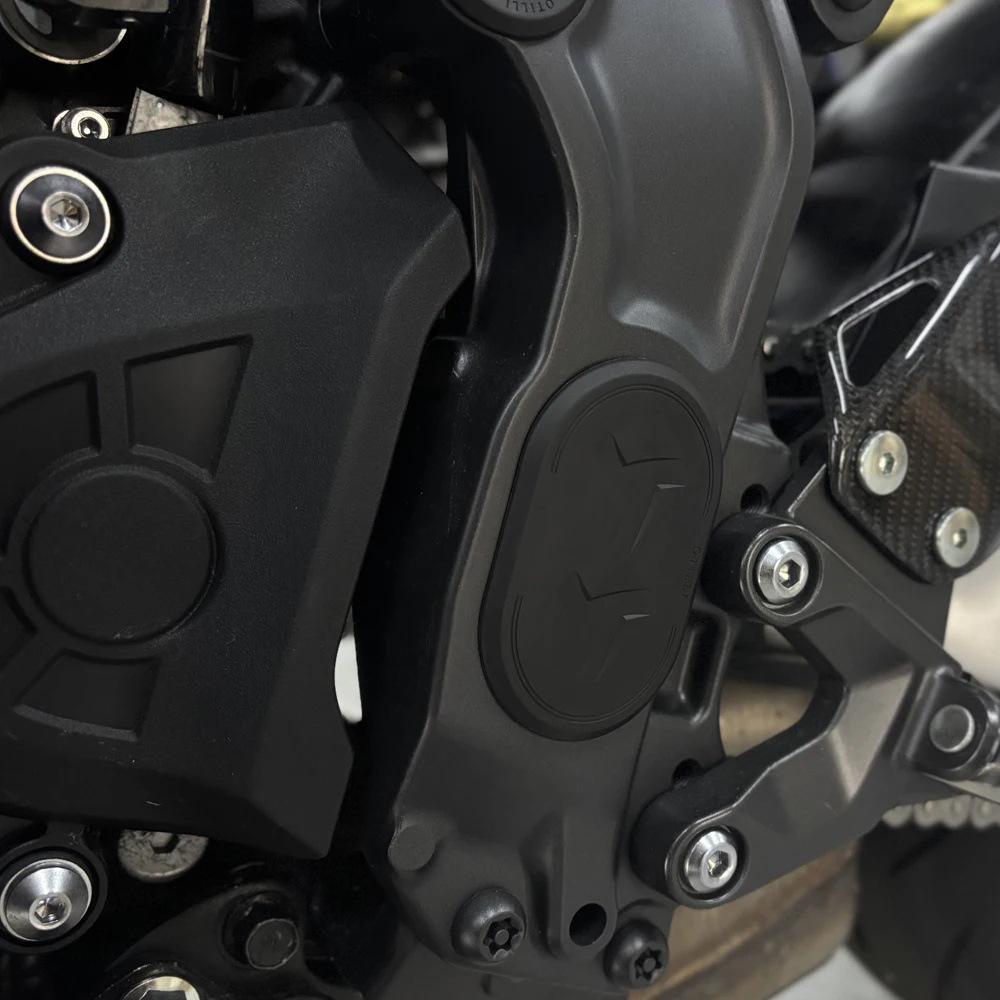 НОВИНКА Для MT09 SP Заглушки отверстий рамы Заглушка Для YAMAHA MT 09 MT-09 SP 2025 2025 2025 2025 2025 Мотоцикл Декоративные заглушки рамы K7Z8