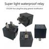 Automotive Relay 80A 12V/24V 4/5 Feet Small Waterproof Relay Lighting Controller
