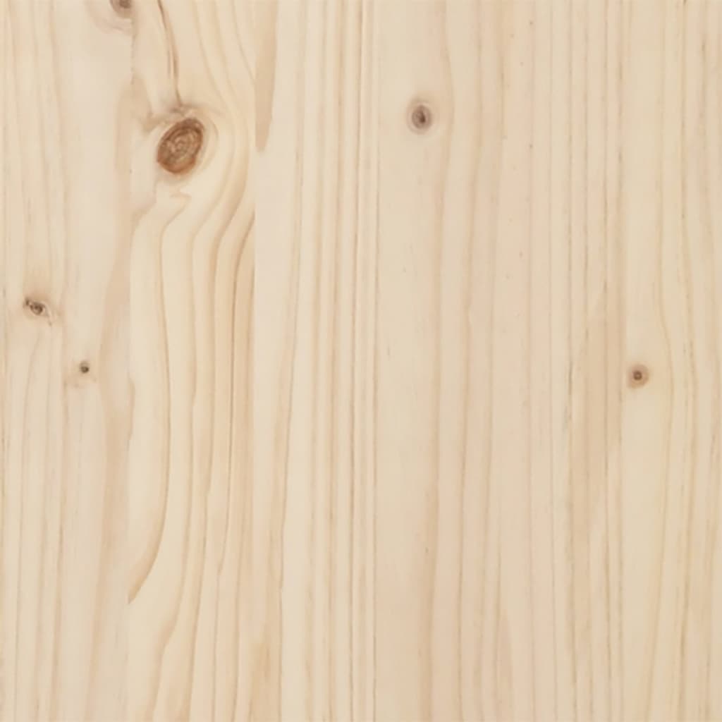 Vidaxl Rama Łóżka Bez Materaca, 75X190 Cm, Lite Drewno Sosnowe