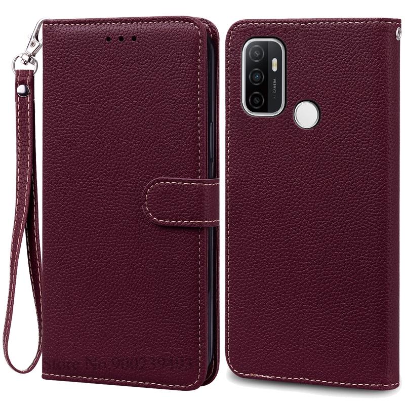 Для OPPO A53 2020 Чехол Кожаный Чехол-книжка для кошелька Для OPPO A53 Чехол OPPO A53S 4G Чехол-книжка Чехол для телефона Coque Fundas