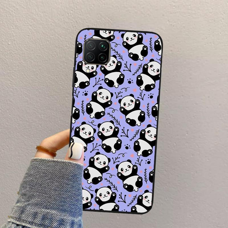Животное Панда Для Huawei Nova Y73 Y72 Y61 Y91 Y70 Y60 Y90 12s 12i 11i 8i 9 10 SE P30 P40 Lite P60 Pro Чехол