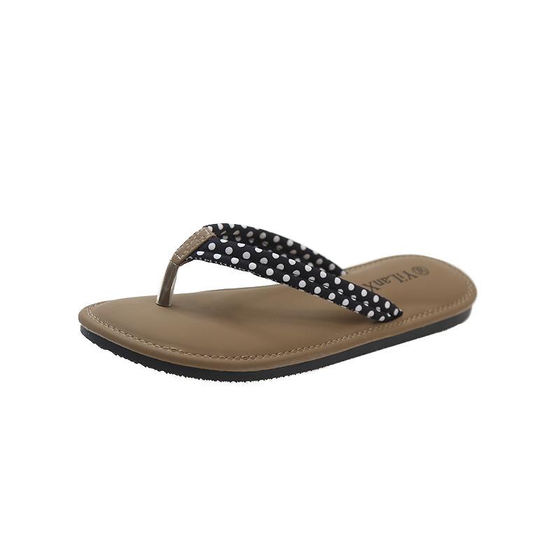 Fashion 2024 Summer New Women's Shoes Korean Style Casual Flip-flops Fashion Flat Bottomed Beach Slippers for Women Zapatos De Mujer