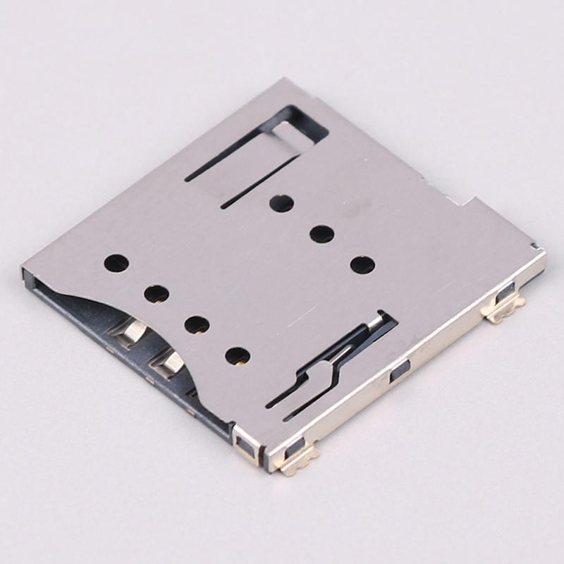Mup-C792 Micro Sim Card Connector Patch Самопрокалывающийся 6+1 P Sim Card Slot Socket