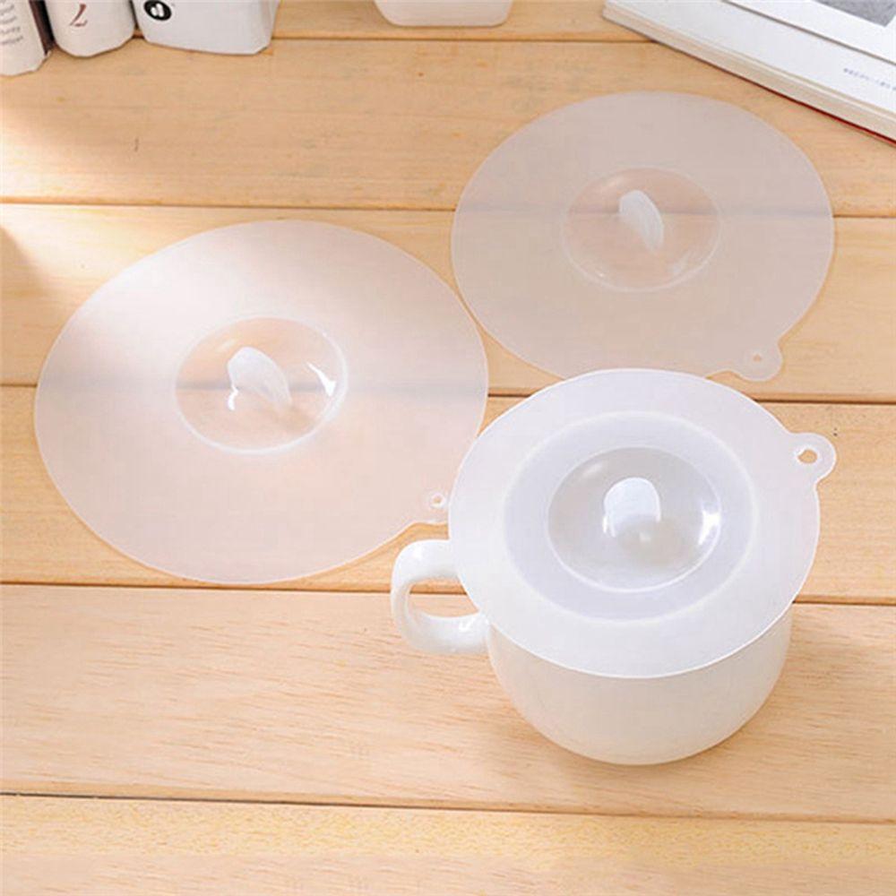 for Glass Mugs Anti Dust Heat-resistant Fresh Keeping Lids Cup Seals Cup Lids Cup Cover Bowl Cover