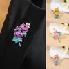 1PC Flower Brooch Luxury Women's High-End Peony Brooch Pin Elegant