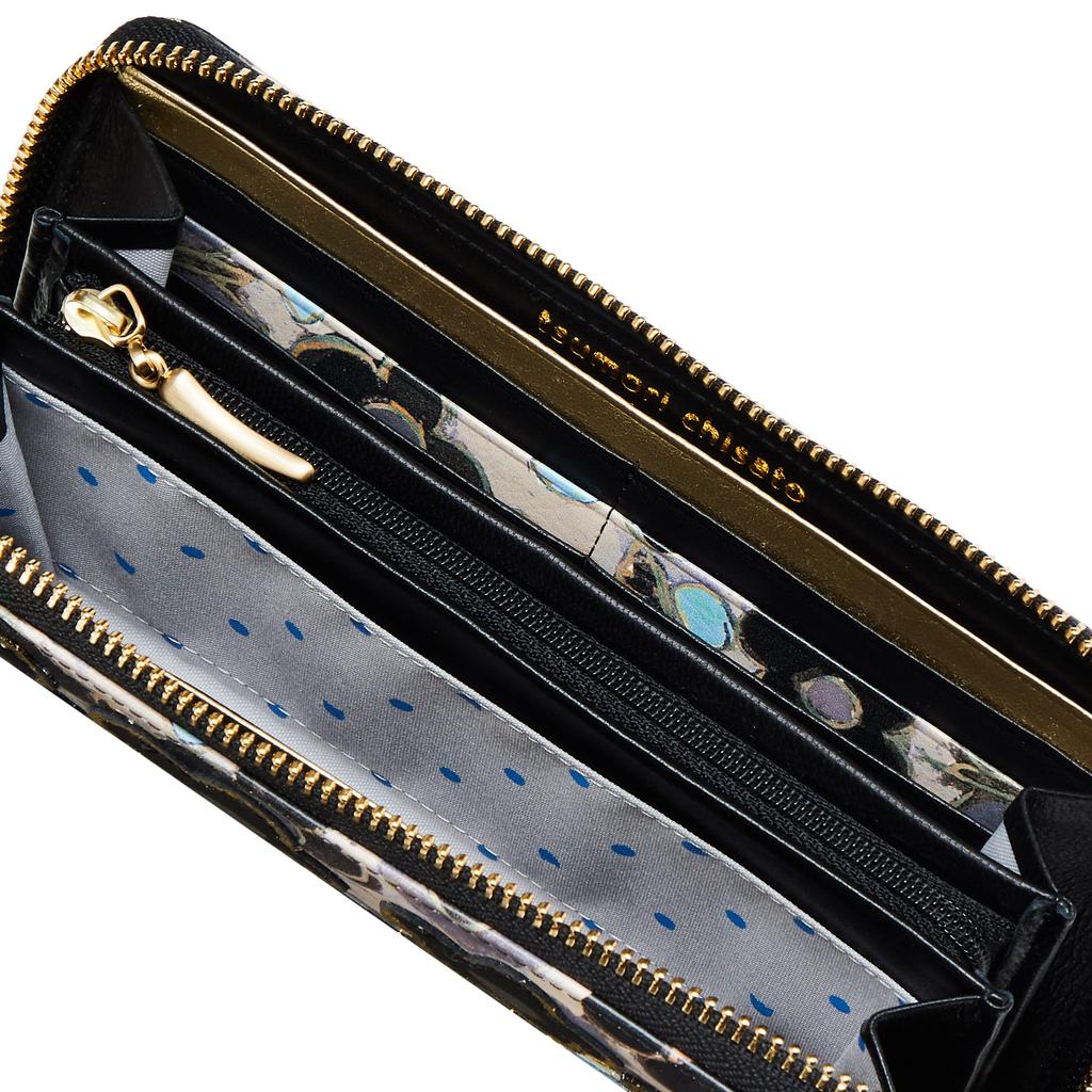 Длинный кошелек держатель для связок ретро цветок [Tsumori Chisato] женский