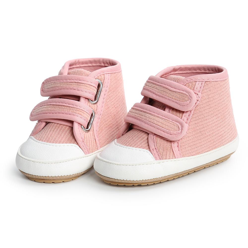 MYGGPP High Top Baby Shoes for Boys and Girls Baby Shoes Toddler Shoes Baby Shoes Soft Rubber Sole
