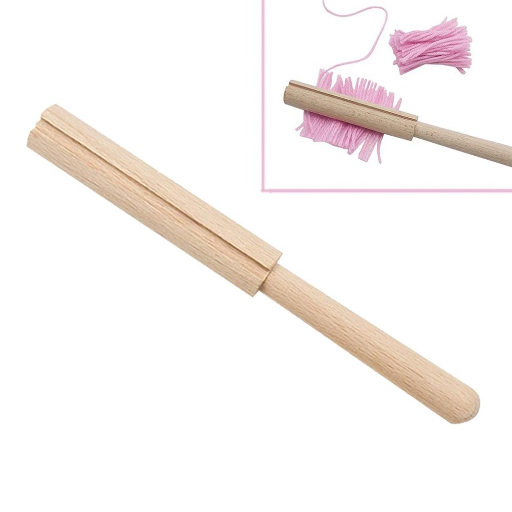 Tool Wooden Latch Hook Rug Yarn Tool Yarn Cutter Segmental Embroidery Tool Rug Carpet Latch Hook