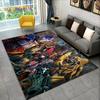 Cartoon T-Transformers Autobots 3D Carpet Rug for Bedroom Living Room Home Sofa Decoration,Children Game Large Decor Floor Mat
