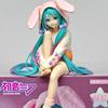 15 см Аниме ХАТСUNE MIKU Фигурка Стопор для лапши Фигурка Кроличьи ушки Пижама Модель Игрушка Кукла Фигурка Действия Коллекция Подарки ПВХ