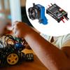 2204 2400KV Brushless Outrunner Motor with Transmission and 30A Brushless ESC for 1/24 RC Crawler Axial SCX24 Upgrade