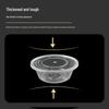 Disposable Round Food Containers, 200ml