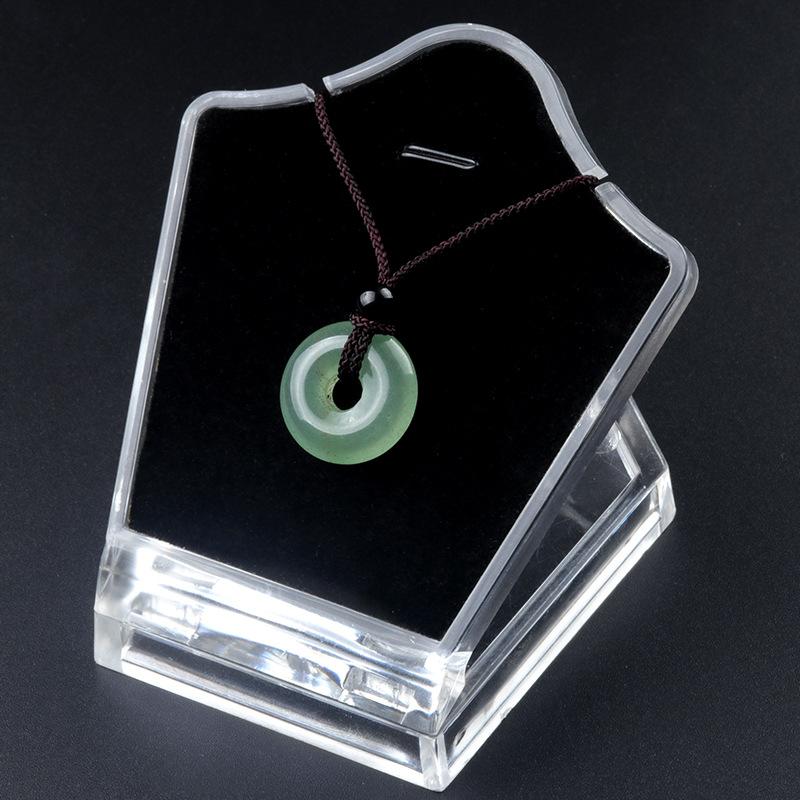20mm Circle Donut Healing Crystals Necklace Natural Chakra Gemstone Stone Amulet Lucky Coin Donuts Charm Protection Quartz Agate