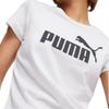 Puma Женская футболка с логотипом Essentials, белая 586295-02