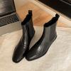 Виноградные материнские короткие ботинки женские универсальные ботинки челси на резинке в британском стиле корейская версия ботильоны для интернет-знаменитости женская верхняя одежда