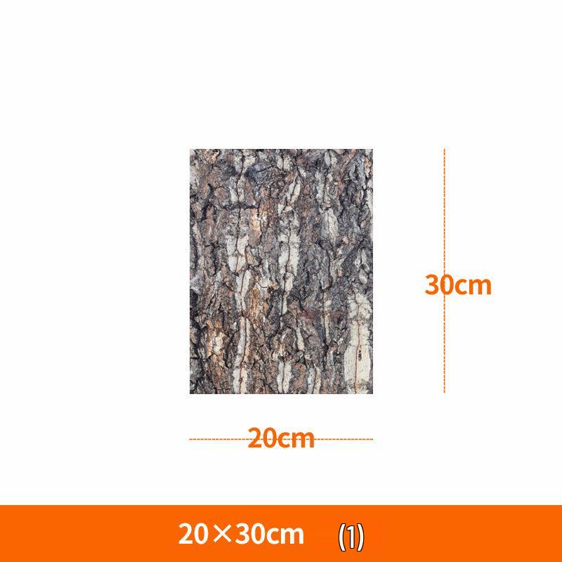 Natural Champagne Cork Bark Decoration Panel for Reptile Hiding & Aquascaping