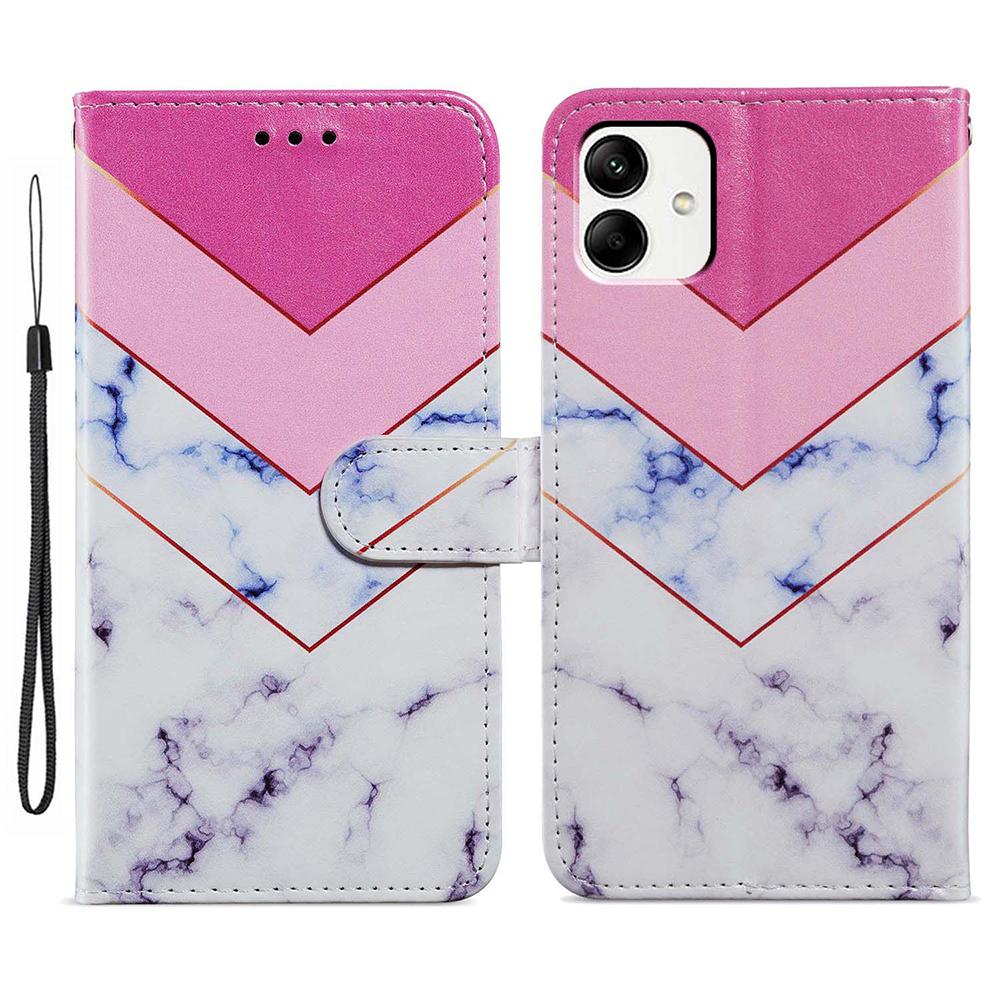 Leather Flip Phone Case For Samsung Galaxy A02S A03 Core A04S A04 A04E A05 A05S A10 A20 A20E A21S A30 Wallet Card Holder Cover