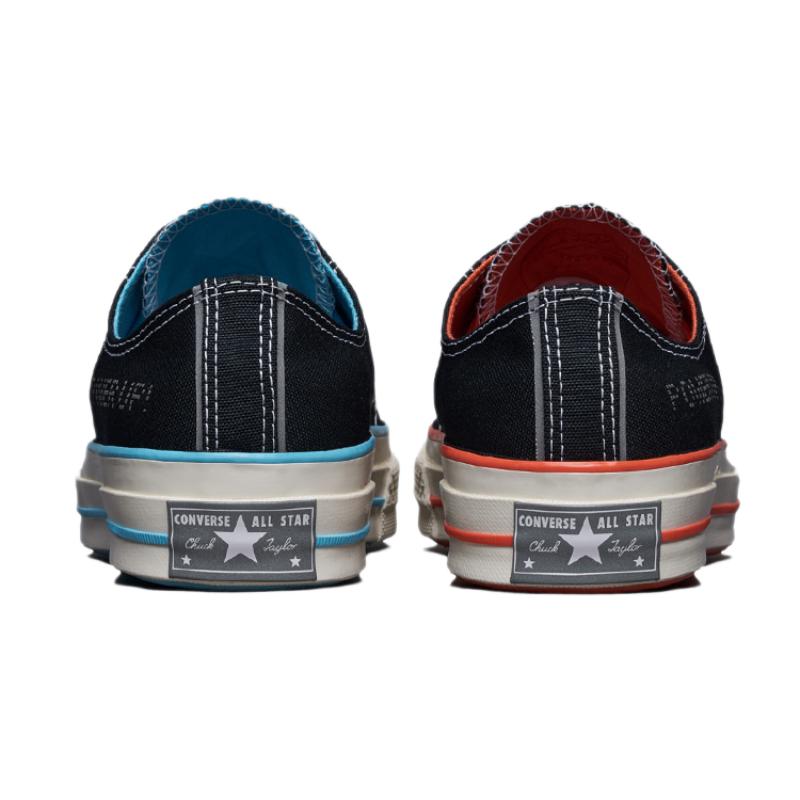 Converse 1970-е Chuck 70 Chuck Taylor All Star Повседневные парусиновые кеды с низким верхом Унисекс Черно-синие