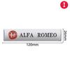 Green Four-leaf Clover Logo Decal for Alfa Romeo 147 156 166 159 Mito Giulietta Giulia Spider Car Side Fender Body Badge Sticker