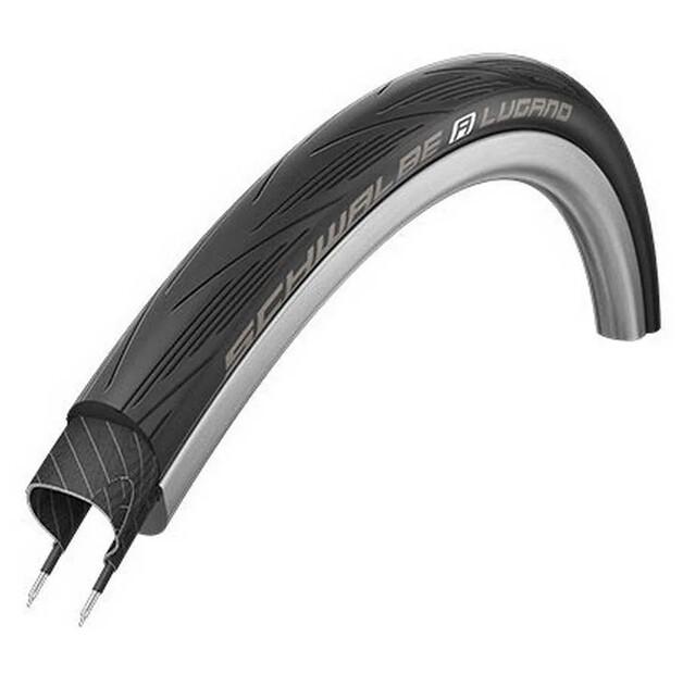 Жесткая дорожная шина Schwalbe Lugano II Endurance Reinforced 700C x 25