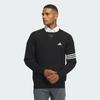 AdidaS Golf 2024 S S Men S Golf 3S Long Sleeve Pullover Sweater In9050